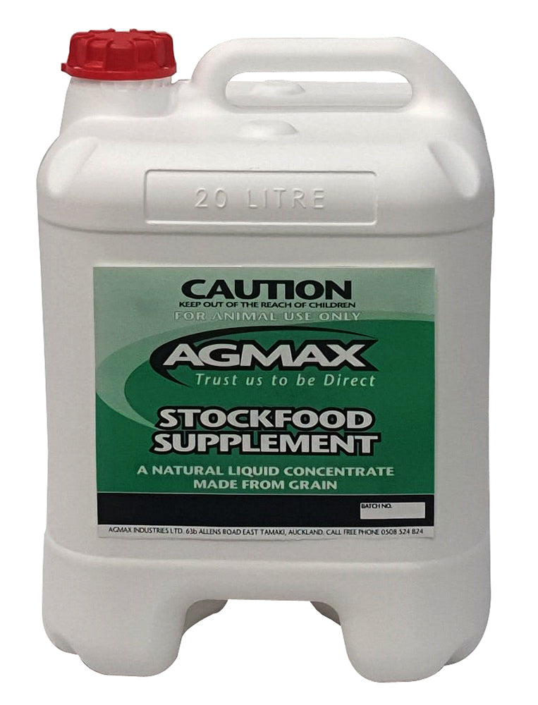 Agmax Stockfood Supplement 20L