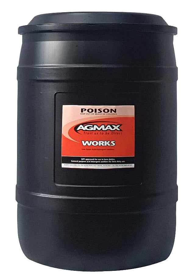 Agmax Works Acid Detergent Sanitiser 100L